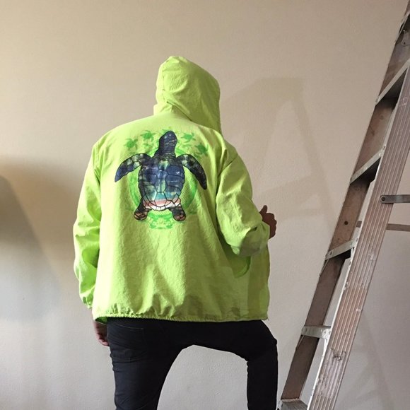 Other - Vintage Turtle Light Cotton Jacket